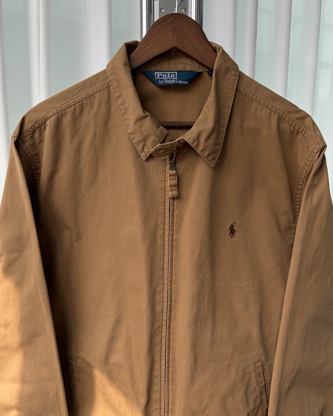 [L]폴로 랄프로렌 브라운 블루종 스윙톱 자켓 상품이미지4