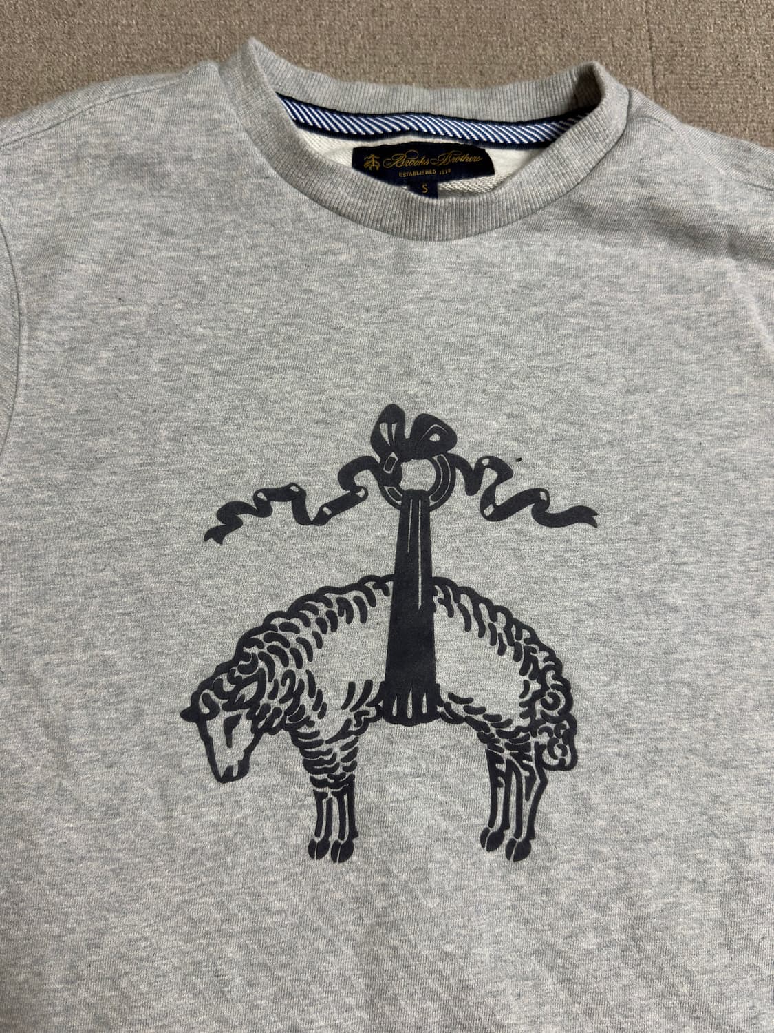 브룩스 브라더스 양 맨투맨 상품이미지3