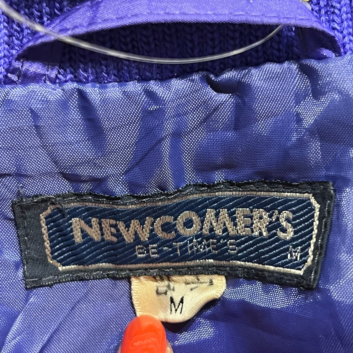[M] NEWCOMER's 빈티지 바람막이 15544 상품이미지6