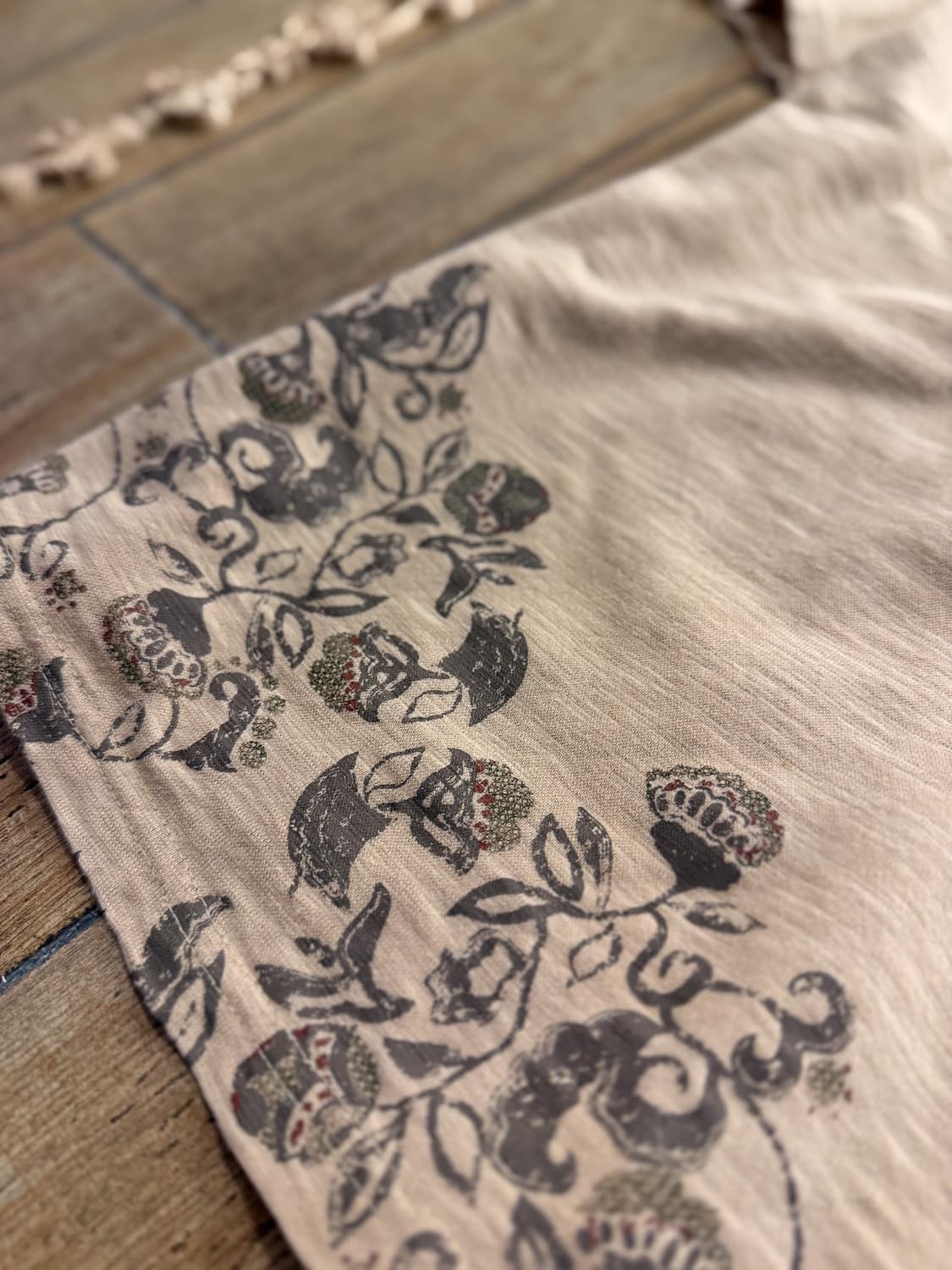 Floral Woodbutton T-shirt 0077 상품이미지4