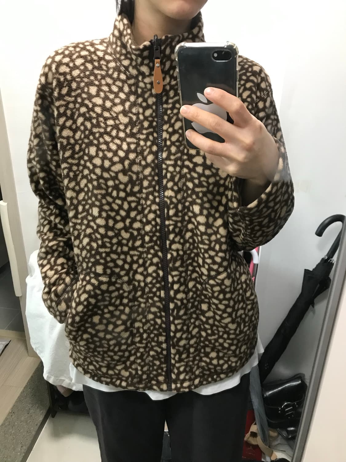 빈티지 리버시블 후리스 상품이미지3