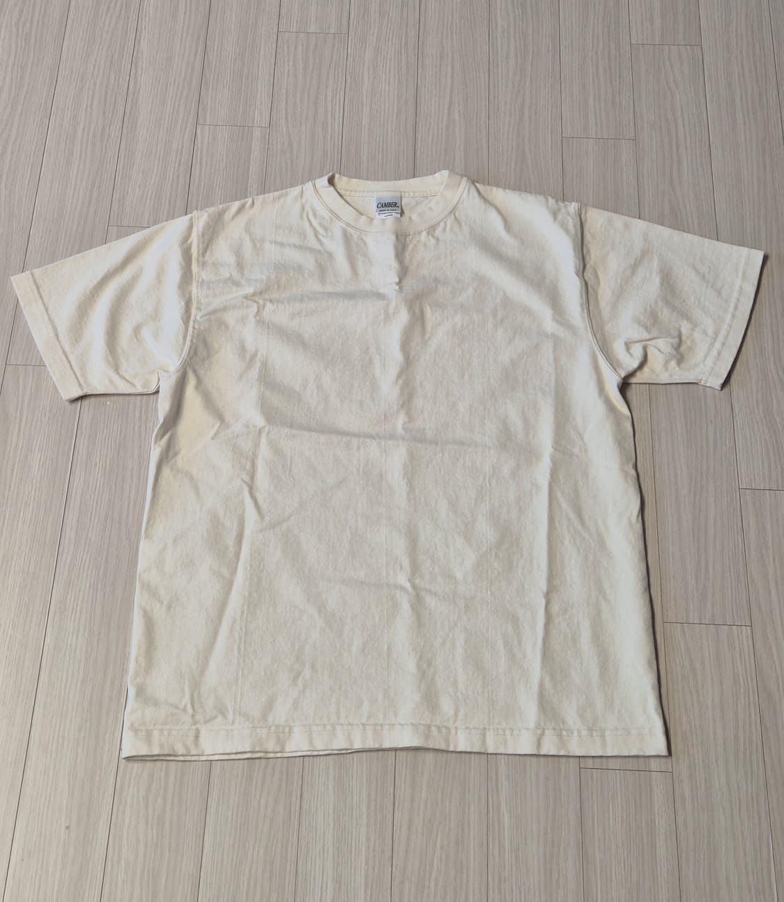 CAMBER 캠버 맥스웨이트 티셔츠 (네츄럴컬러) 상품이미지1