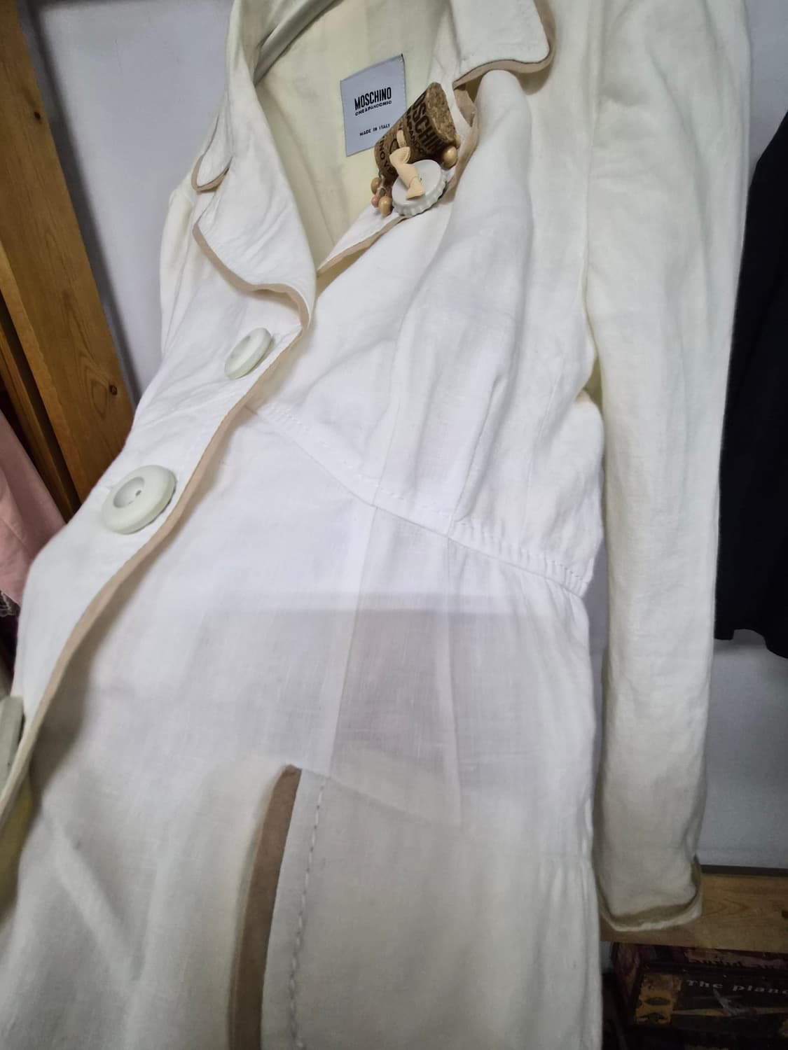 정품) 모스키노 린넨 자켓 상품이미지5