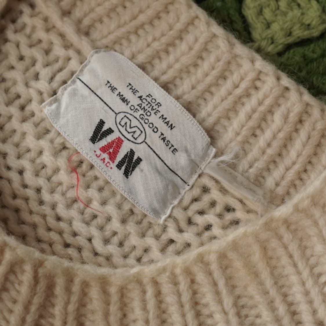 Van Jac 빈티지 패턴 니트 상품이미지6