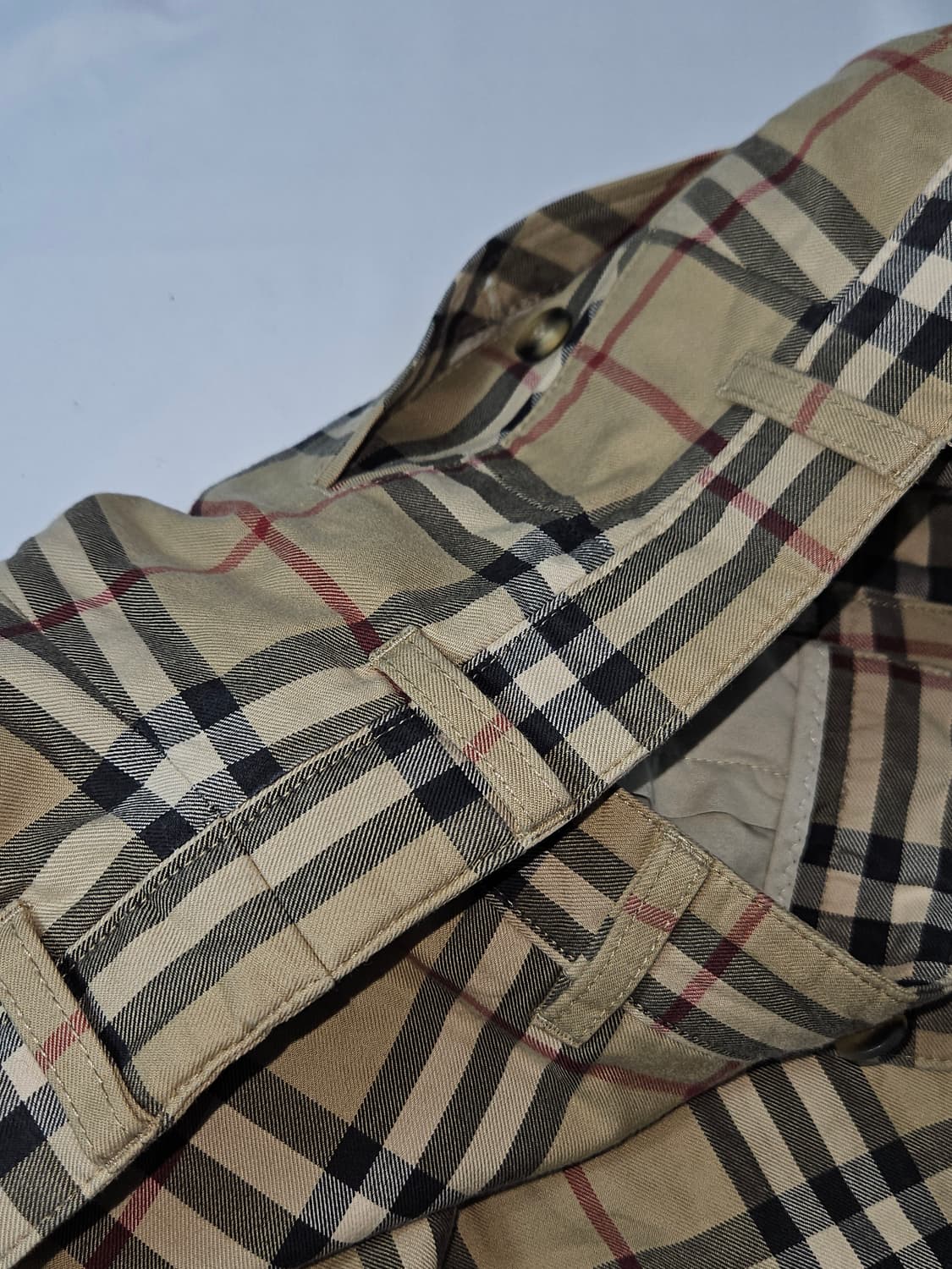 버버리 BURBERRY 노바체크 반바지 5부 팬츠 36R (정품) 상품이미지6