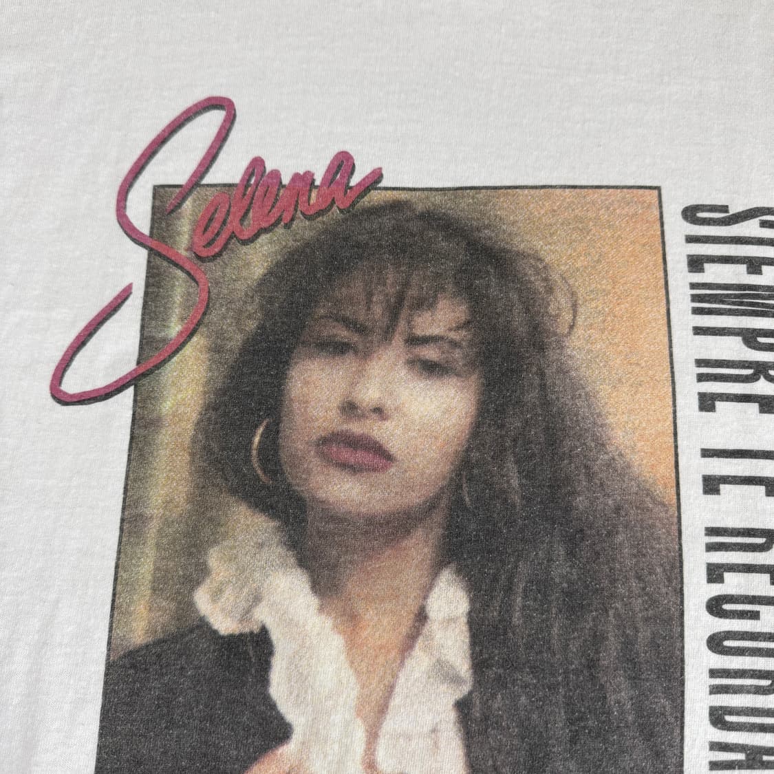 빈티지 90s Selena Memorial 셀레나 메모리얼 티셔츠 상품이미지4