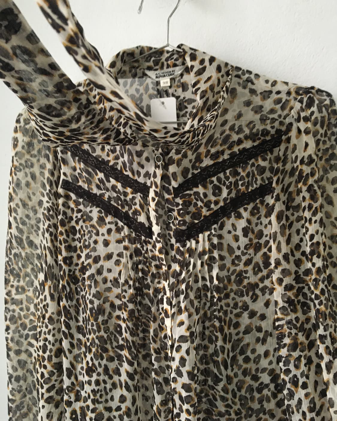 Animal pattern blouse 상품이미지3