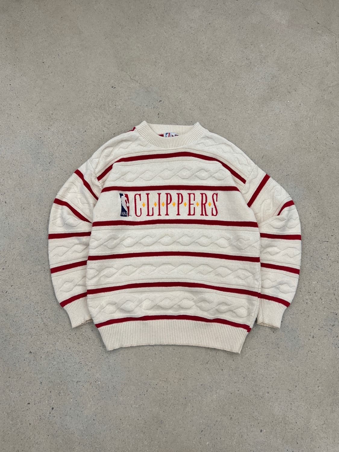 넛맥 90s LA 클리퍼스 빈티지 니트 상품이미지2