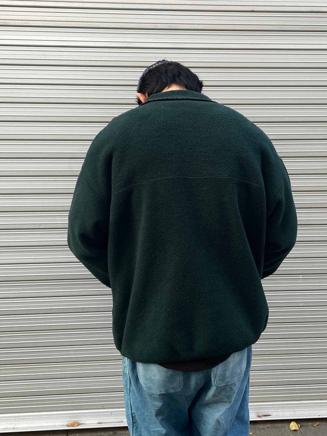 90s Patagonia Fleece Green Snap T(1998) 상품이미지7