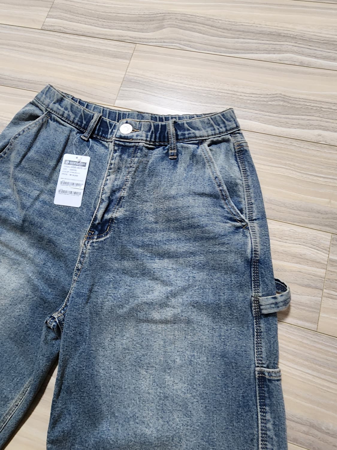 행텐카펜더버뮤다데님팬츠반바지밴딩팬츠30 상품이미지2