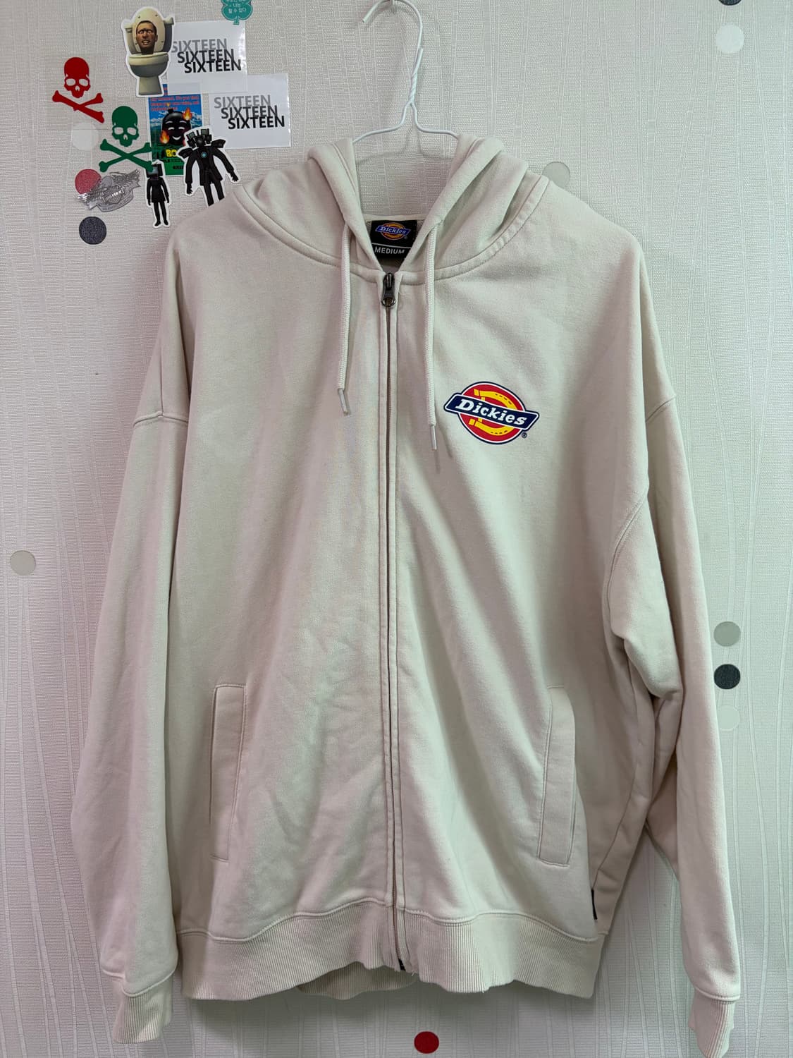 디키즈 아이보리 후드집업 상품이미지1