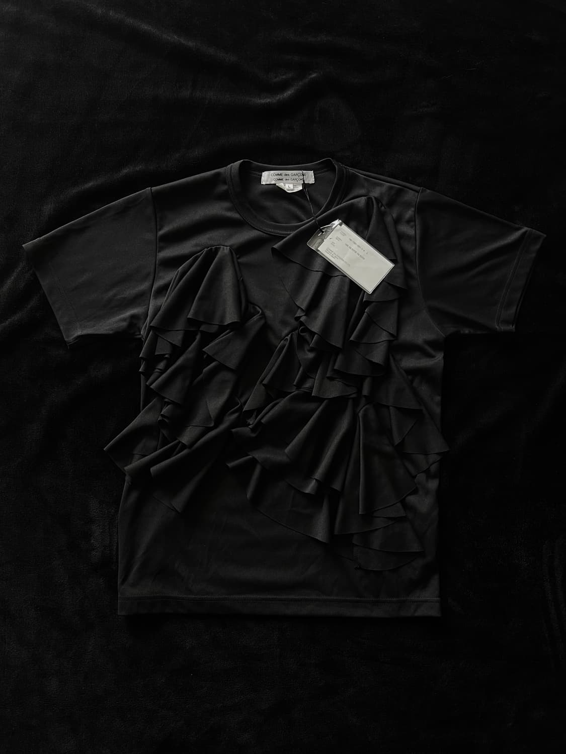 꼼데가르송 셔링 티셔츠 상품이미지2
