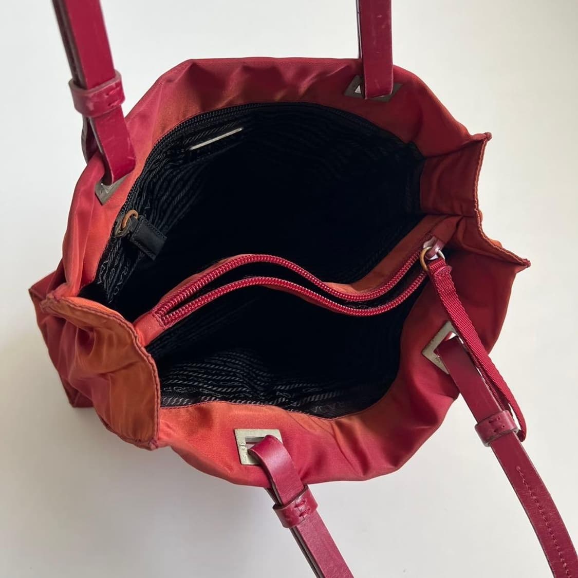 프라다 로고플레이트 데수토 숄더백 00s y2k 상품이미지6