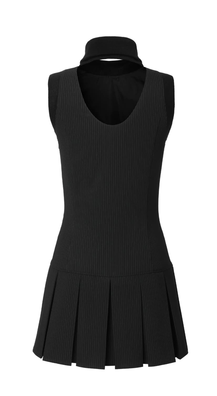 쓰리타임즈 Kayla dress black (size:s) 상품이미지2