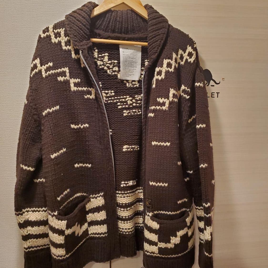 14AW WTAPS COWICHAN SWEATER 더블탭스 코위찬 상품이미지1
