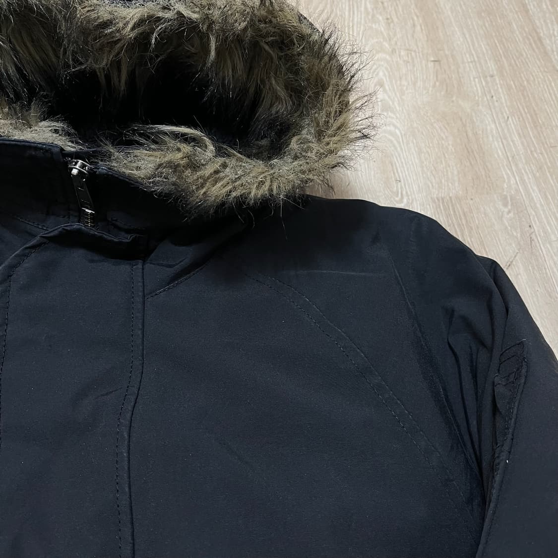 GAP 갭 남성 프리마로프트 후드 야상 패딩 M/95  상품이미지3