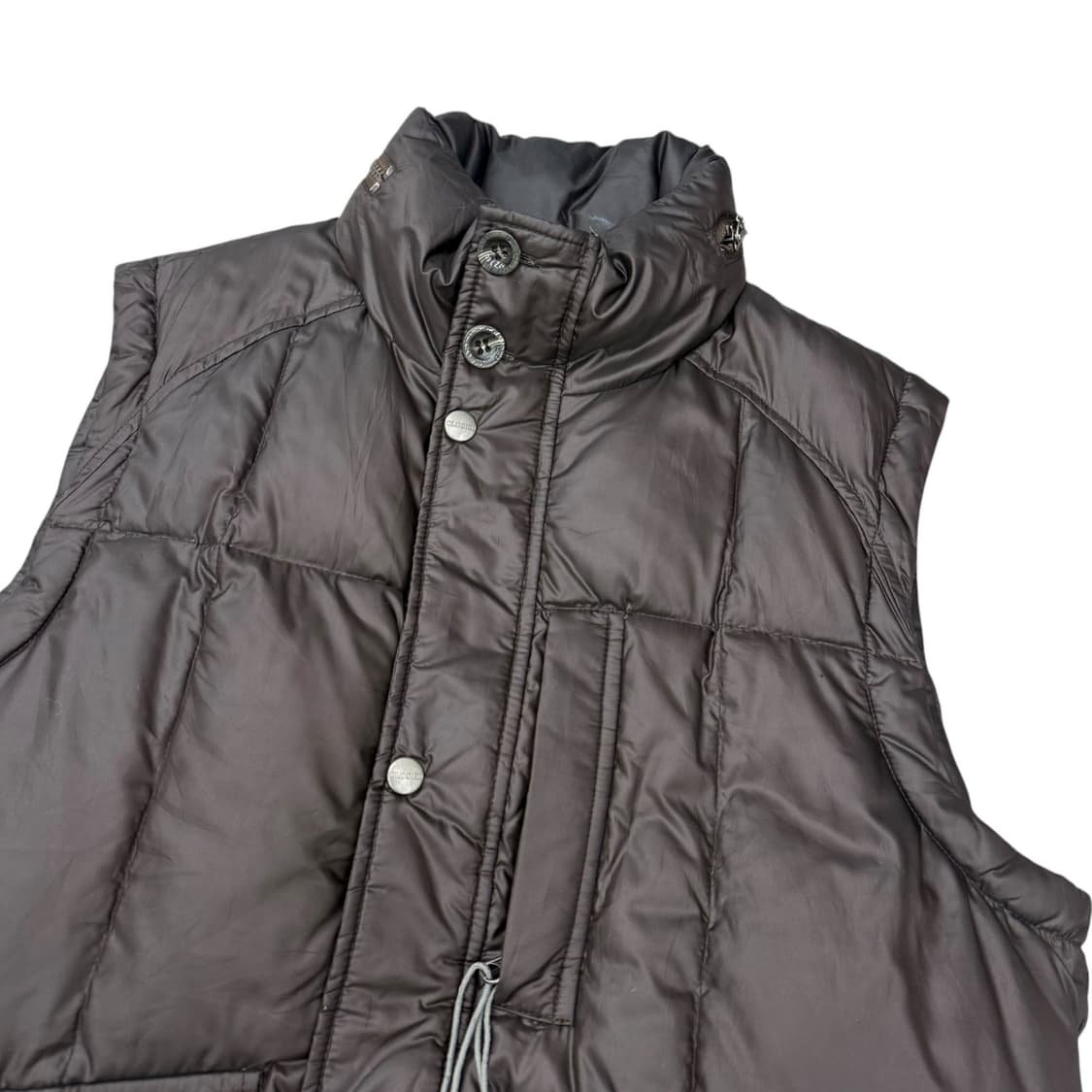 JPN closed 덕다운 브라운 투웨이 조끼패딩 상품이미지4