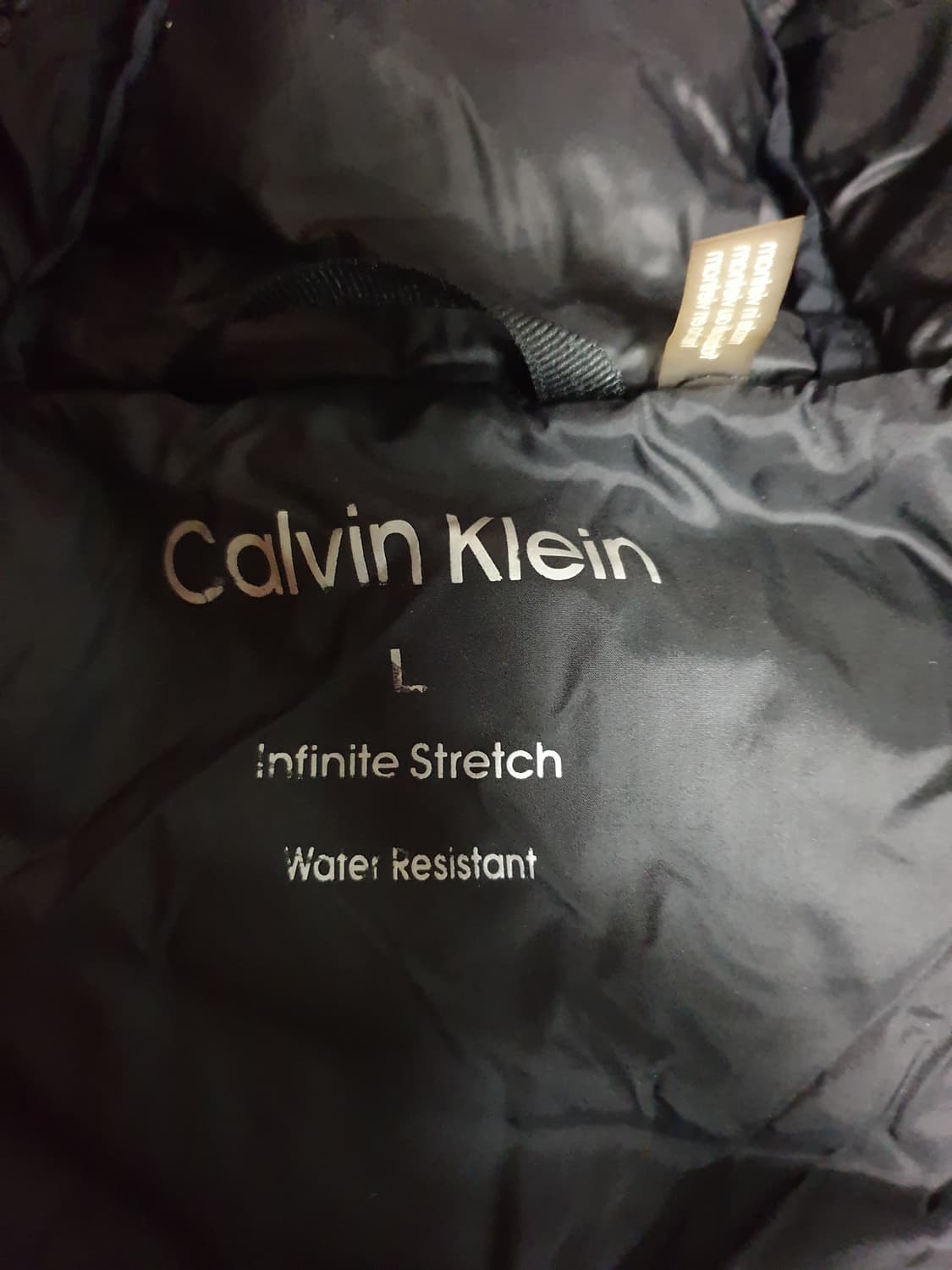 캘빈클라인 인피니티 스트레치 SORONA 다운 패딩 (L) 상품이미지4