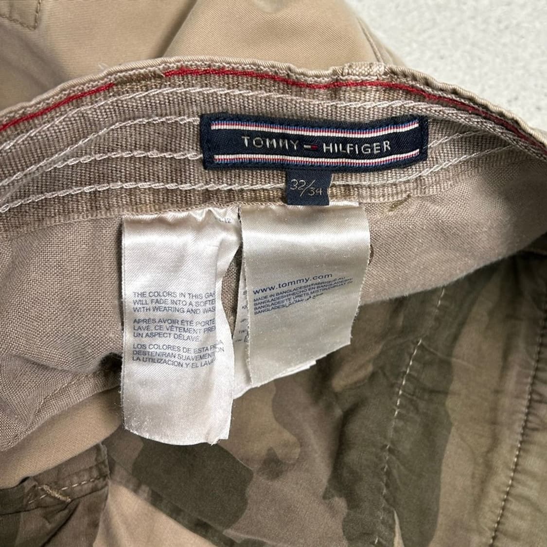 TOMMY HILFIGER 카고 팬츠 베이지 32/34 상품이미지6