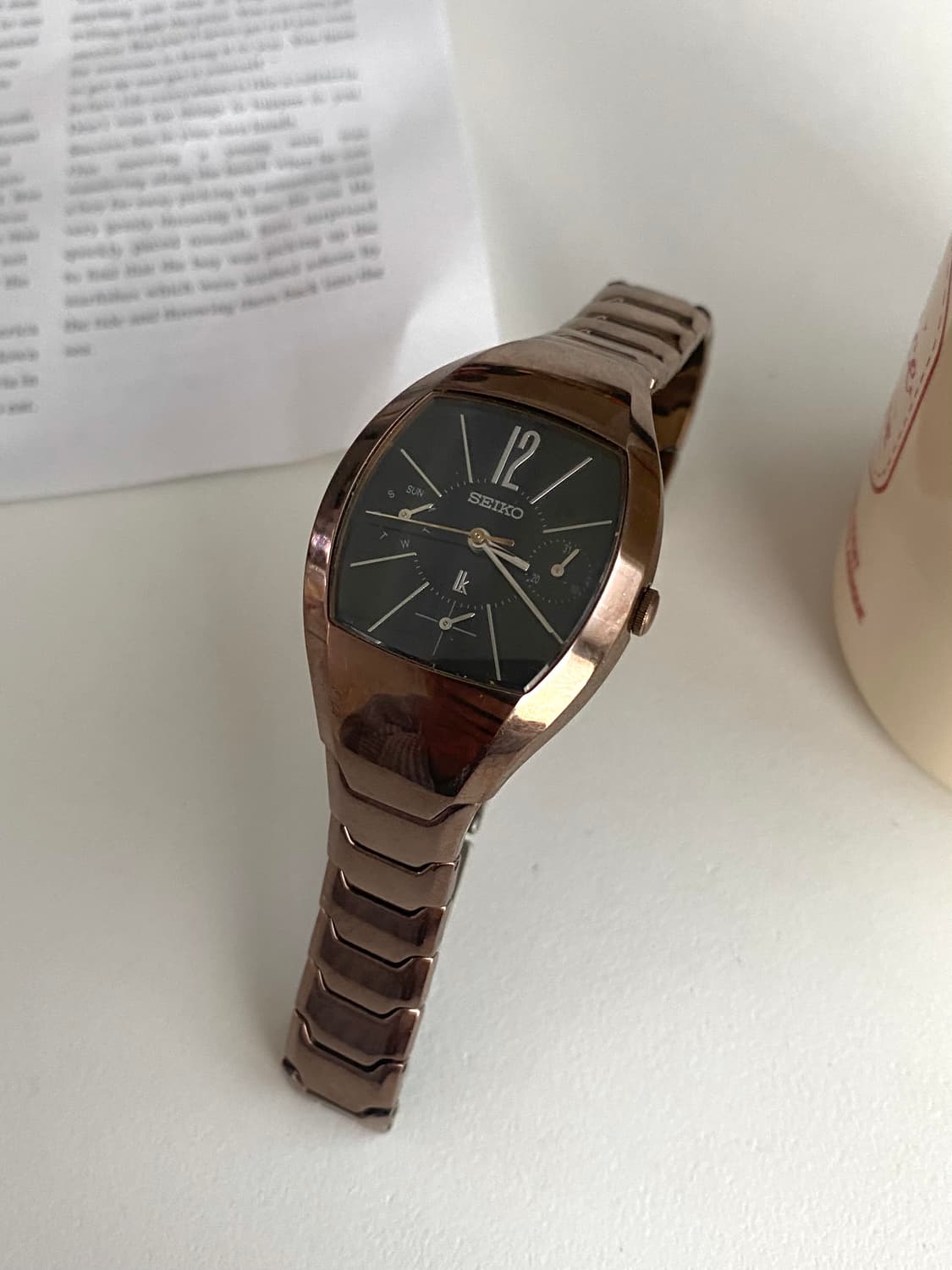 Seiko 세이코 lk 루키아 멀티펑션 로즈골드 상품이미지2