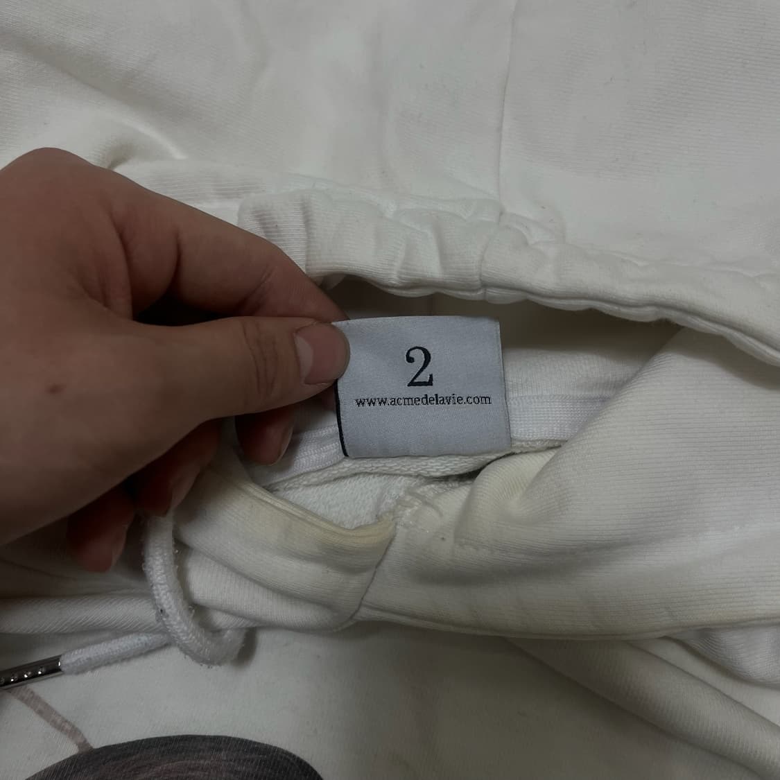 아크메드라비 베이비 빅로고 후드티 2사이즈  상품이미지7