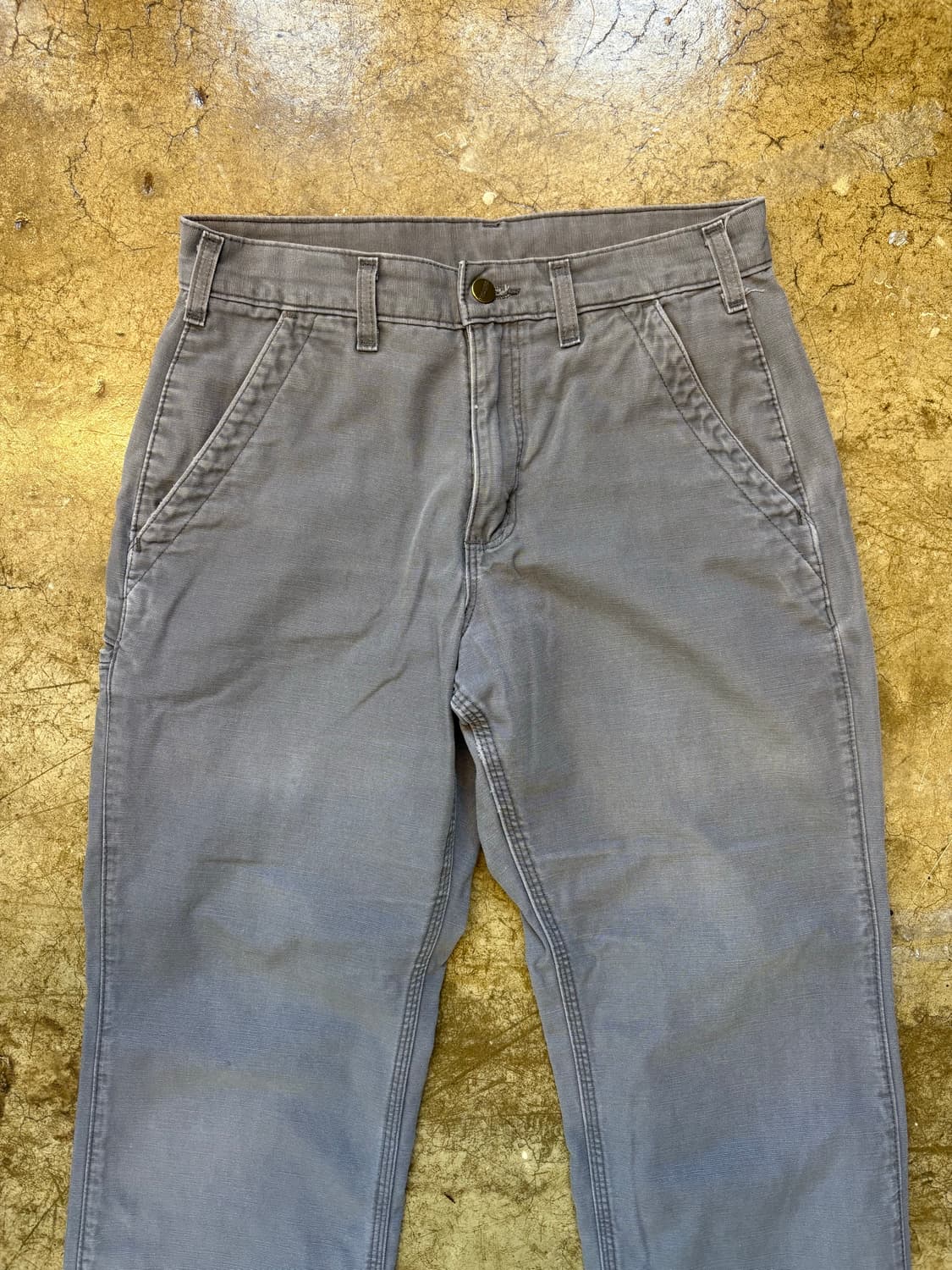 Carhartt 빈티지 그레이 워크팬츠 상품이미지2