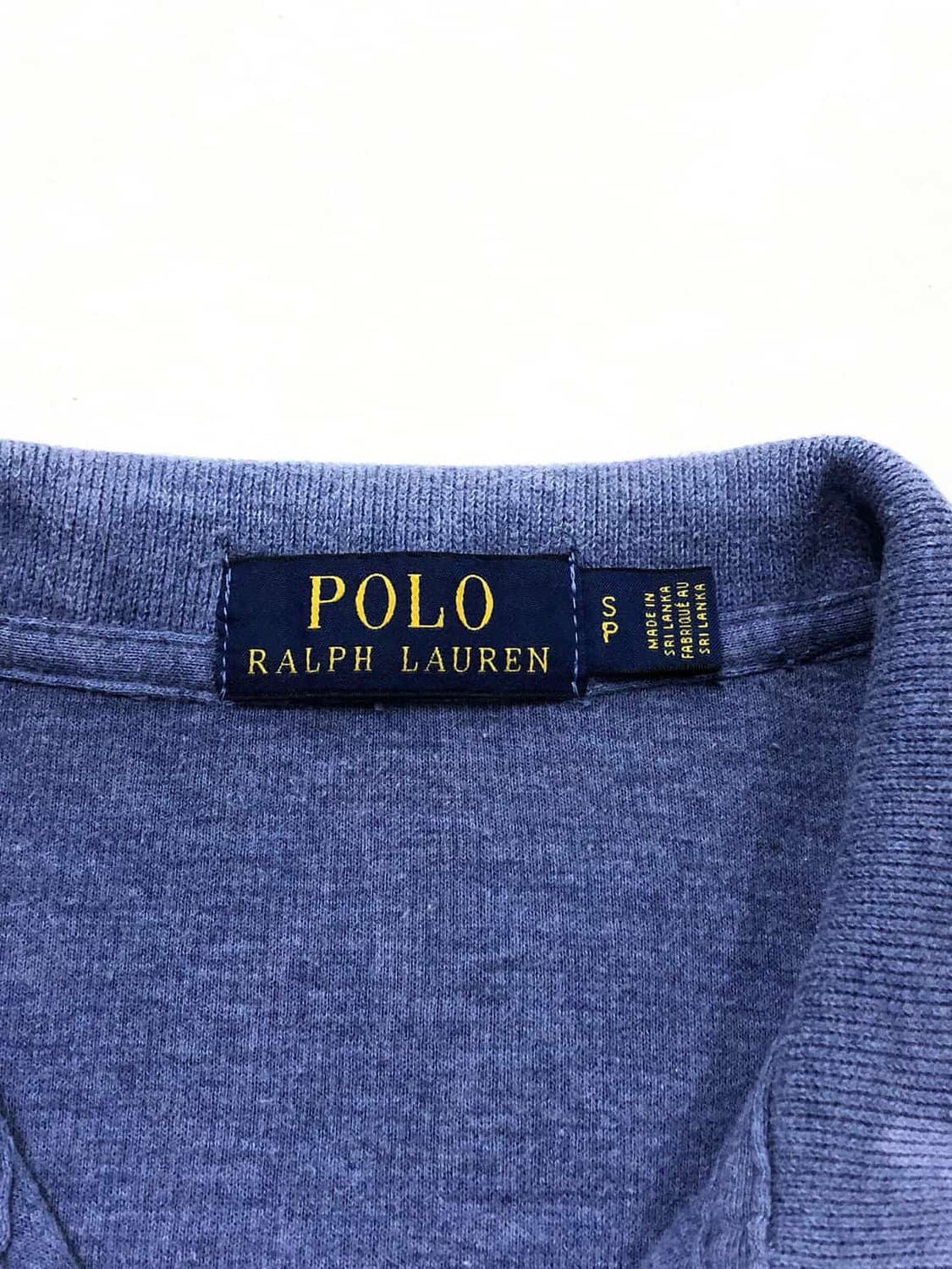 폴로 레드포니 블루 코튼 반집업 상품이미지7