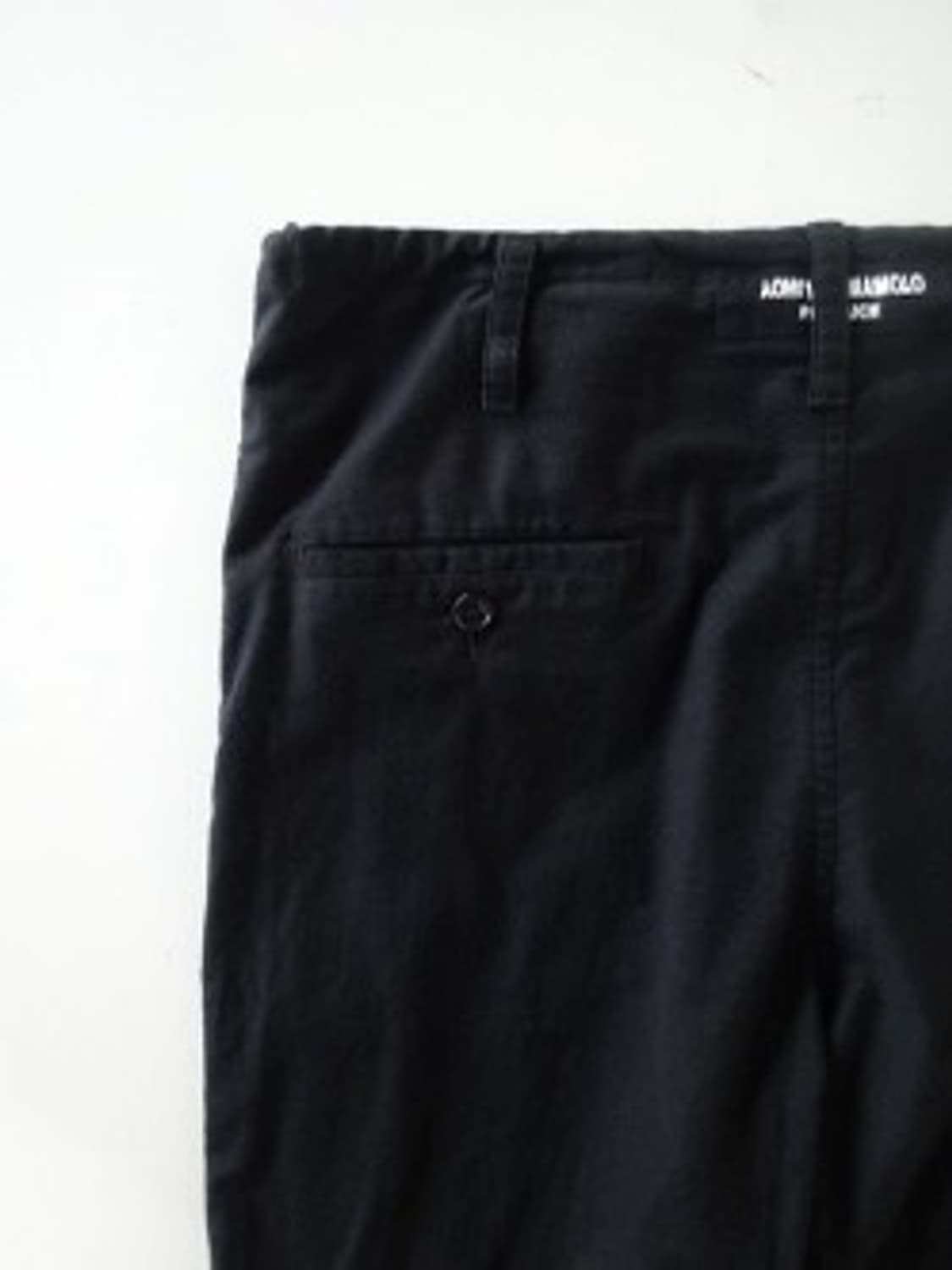 요지야마모토 뿌르옴므 18ss 사이드 포켓 팬츠 상품이미지4