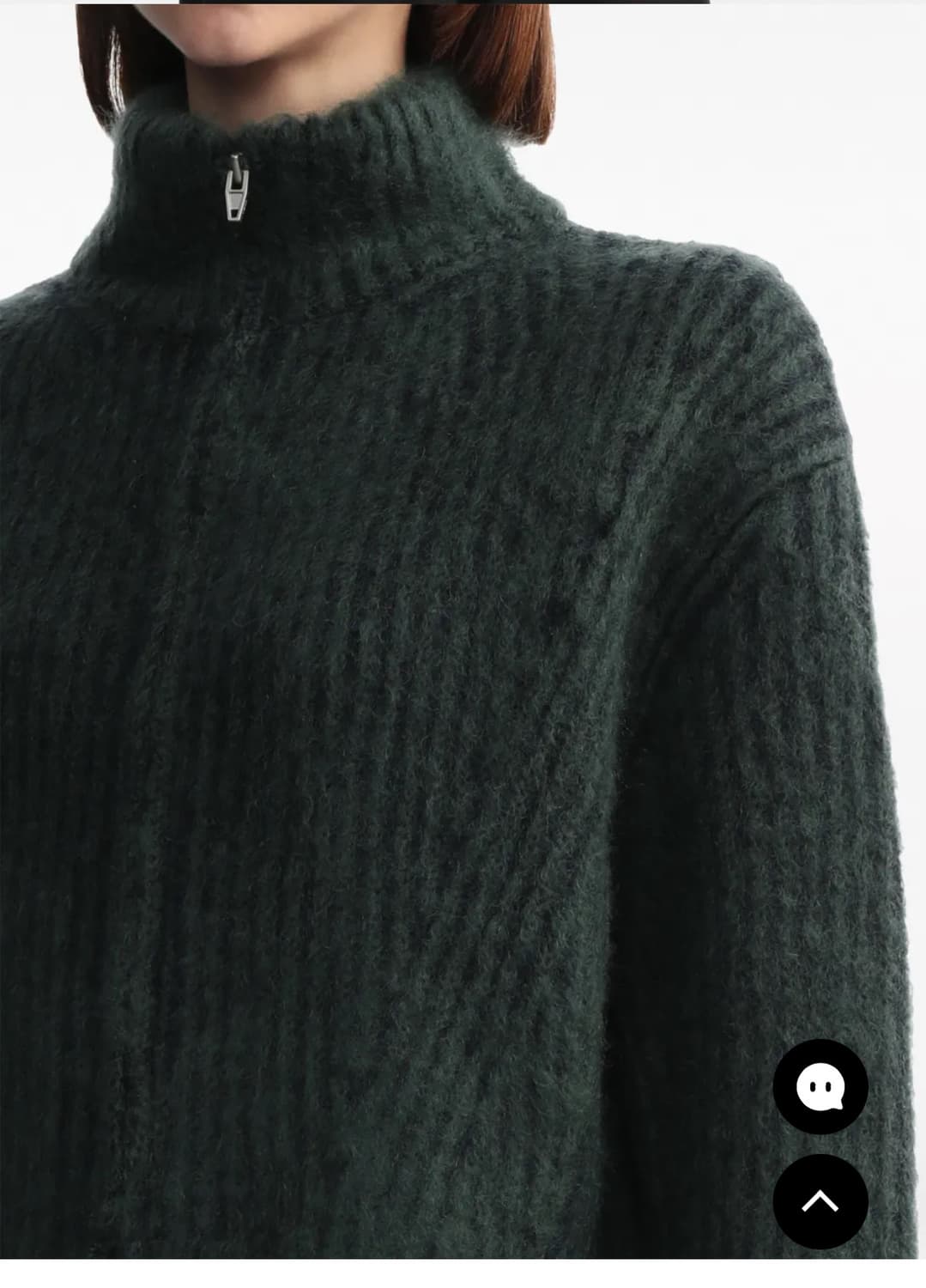 Juun j 데미지 니트집업 상품이미지9