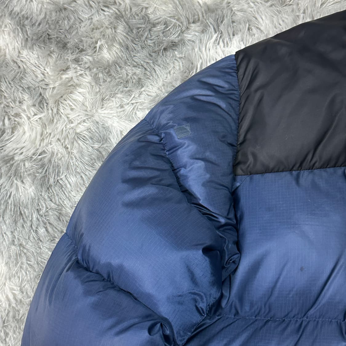 노스페이스 800 로체 네이비 숏패딩 L 상품이미지6