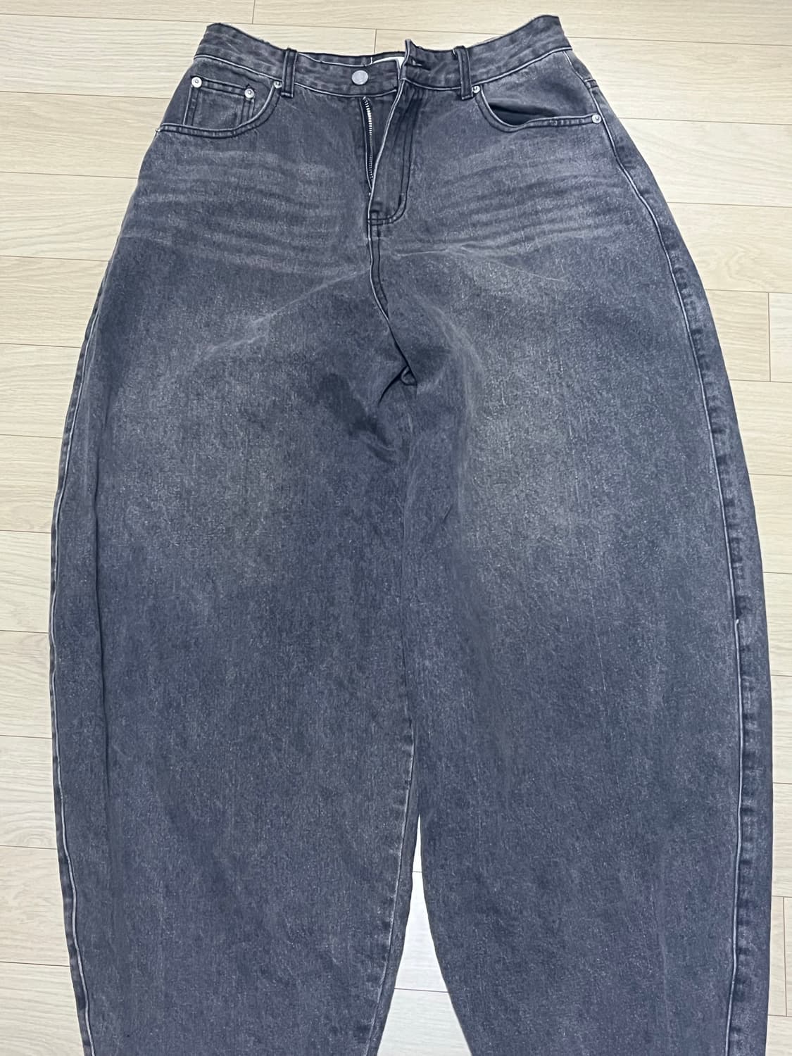 남자 워싱 데님 팬츠 상품이미지1