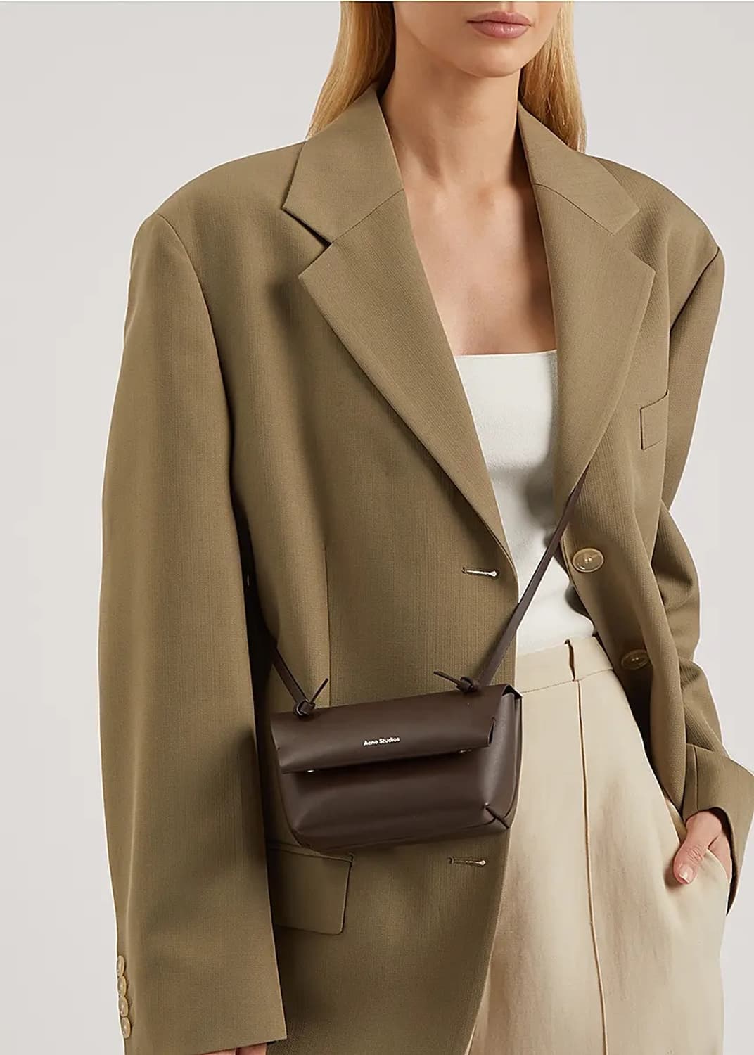 아크네 스튜디오 알렉산드리아 레더 미니 크로스백 상품이미지3