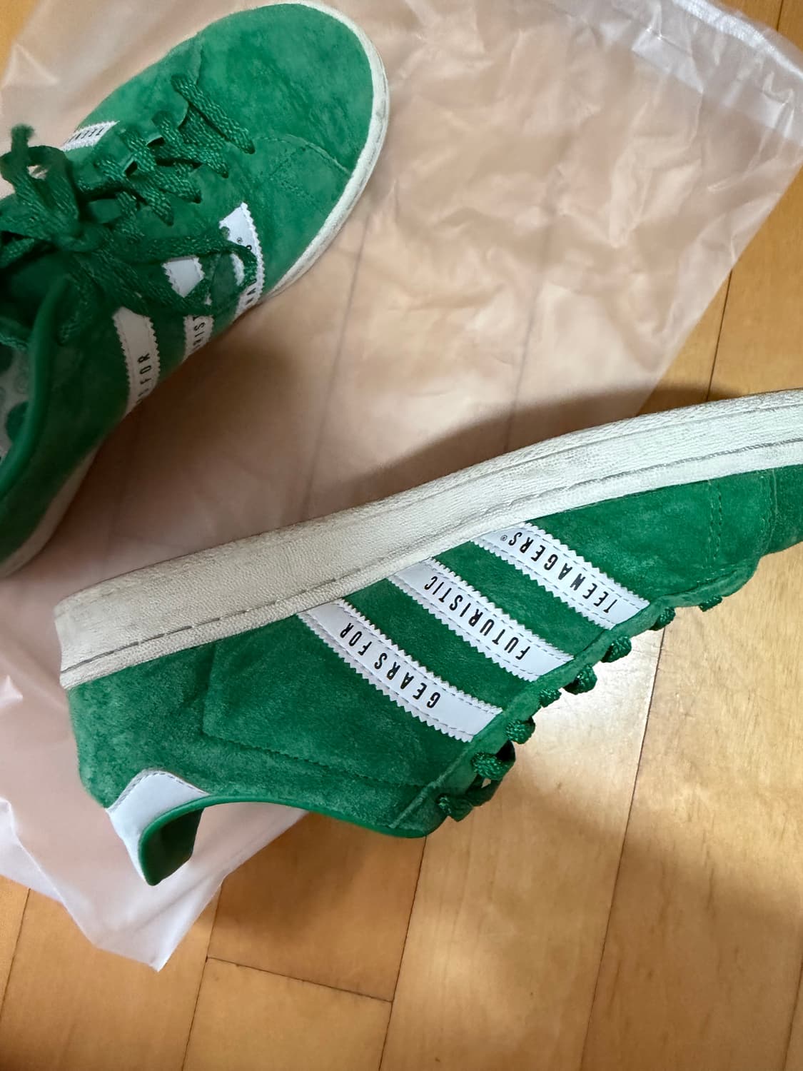 휴먼메이드 아디다스 255 캠퍼스 스니커즈 상품이미지5