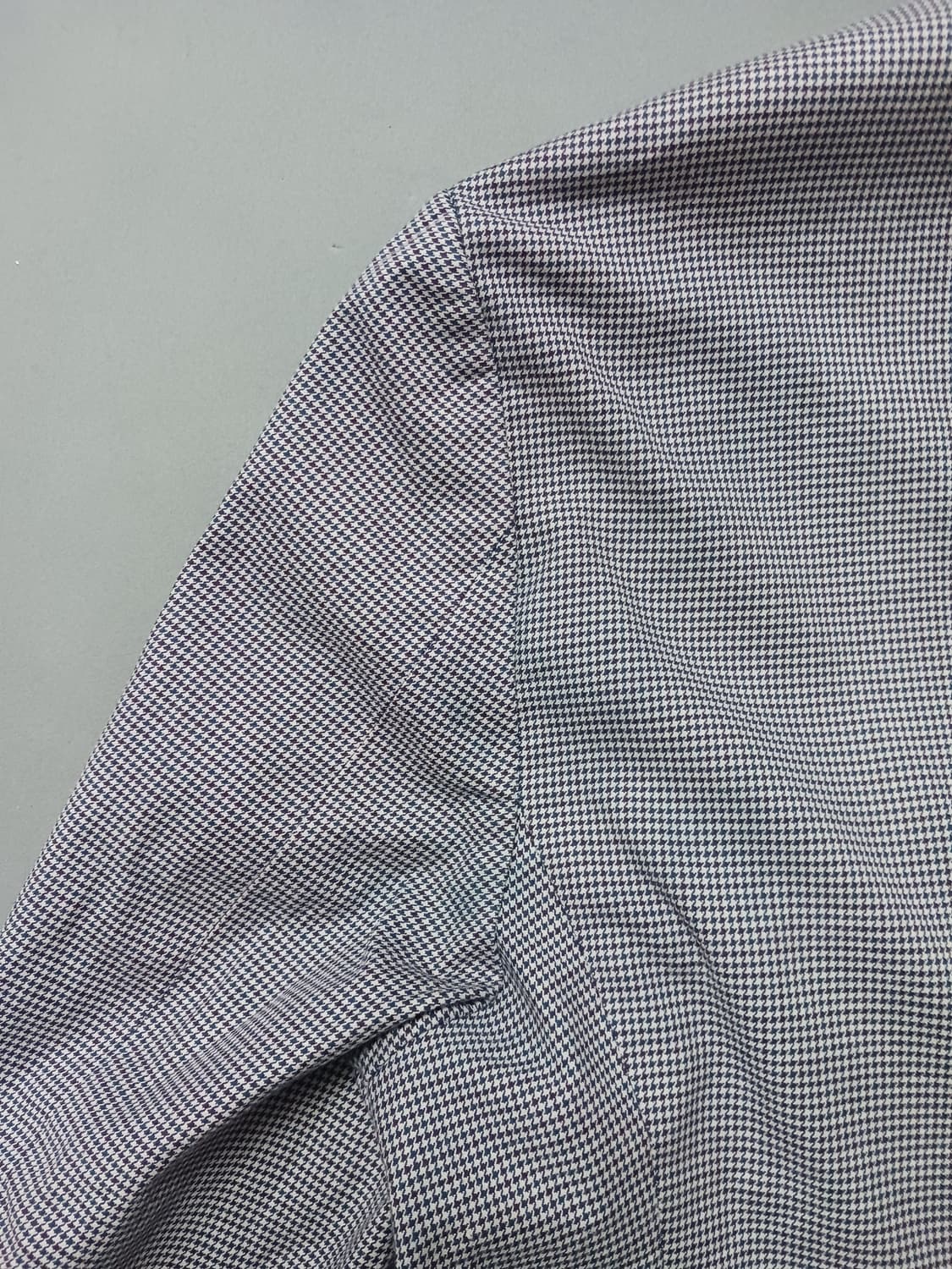 [100] 헤지스 빈티지 잔체크 슬림핏 블레이저 자켓 상품이미지8