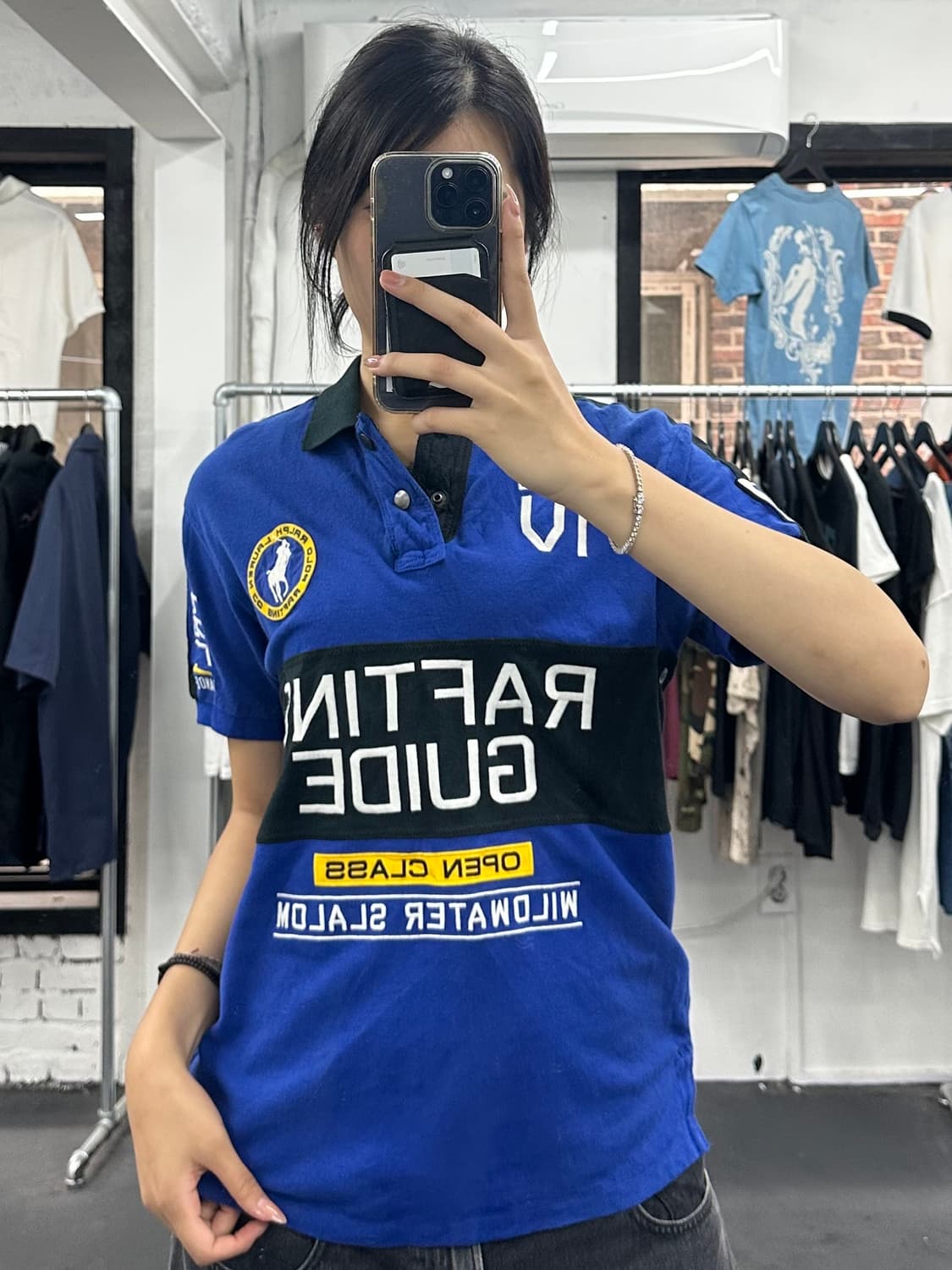 폴로 랄프로렌 래프팅 가드 카라 티셔츠 상품이미지1