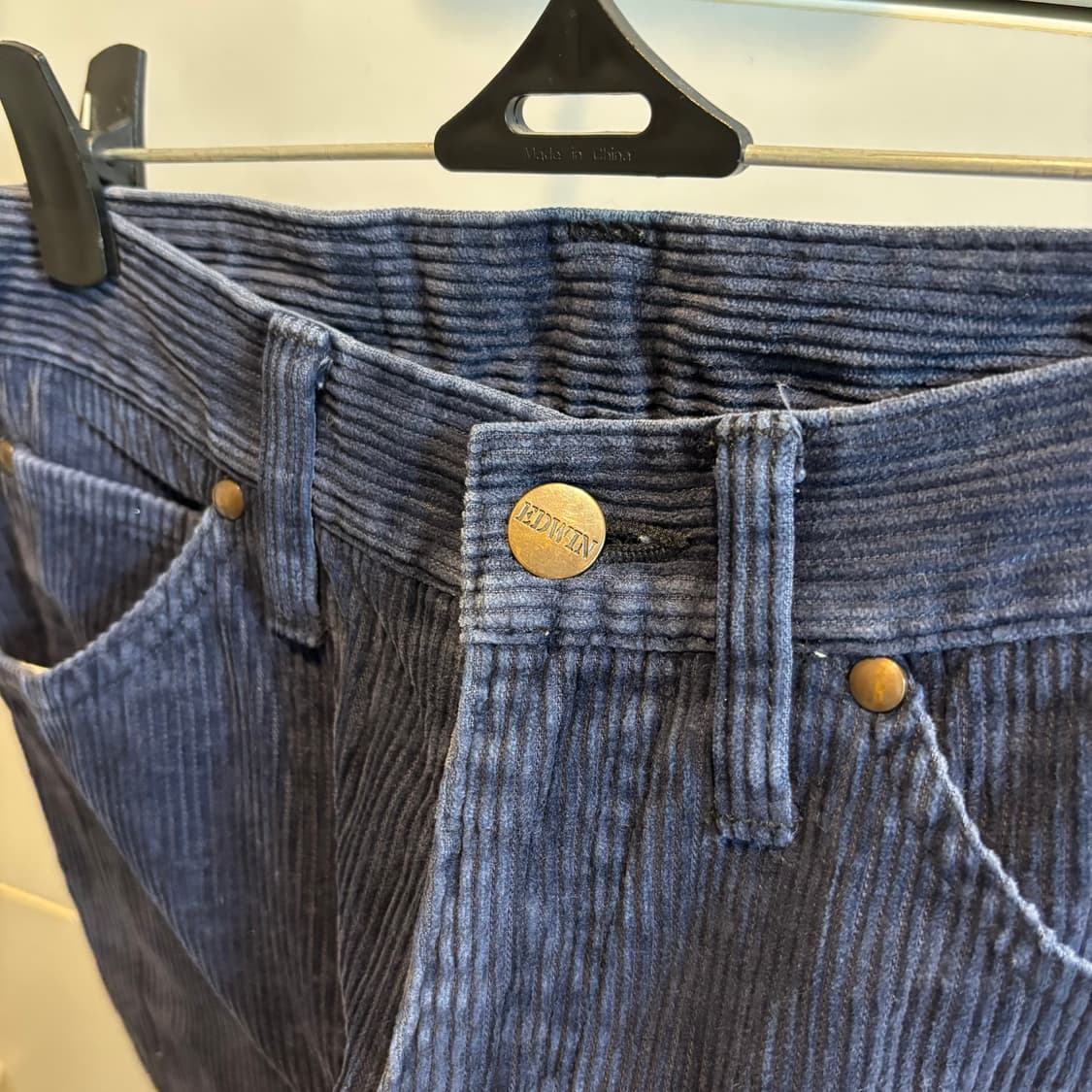 (일본제) 에드윈 네이비 코듀로이 바지 네이비 남녀공용 상품이미지3