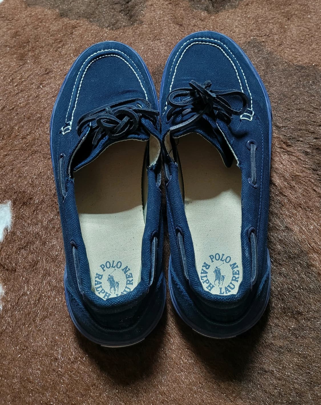 폴로 랄프로렌 남성용 캔버스 로퍼(10 D) 상품이미지3