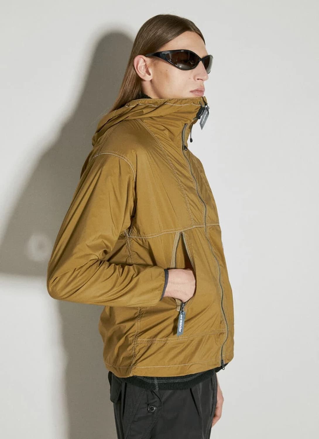 앤드원더 퍼텍스 윈드 자켓 베이지 상품이미지3