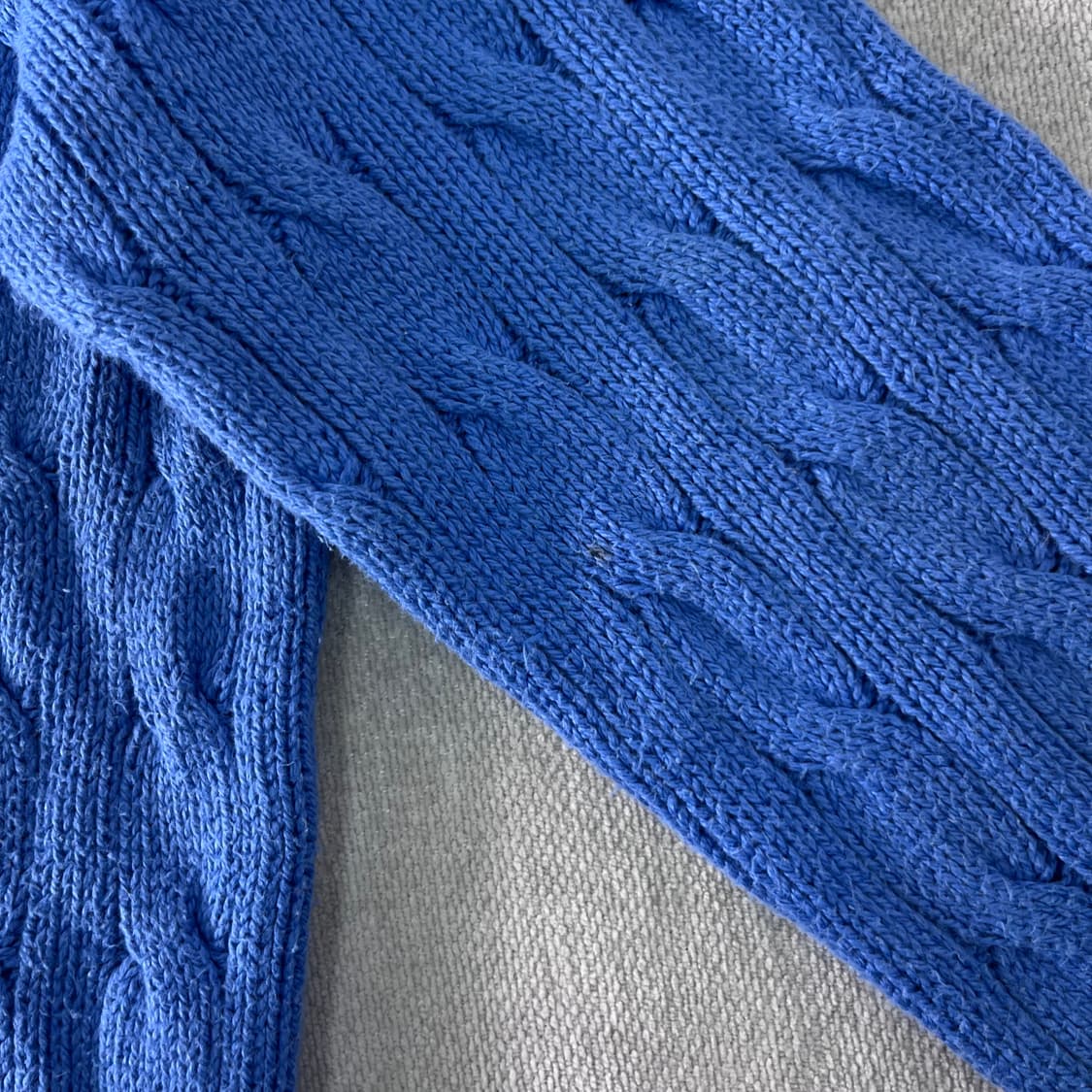 100 폴로랄프로렌 피마코튼 꽈배기 니트 상품이미지6