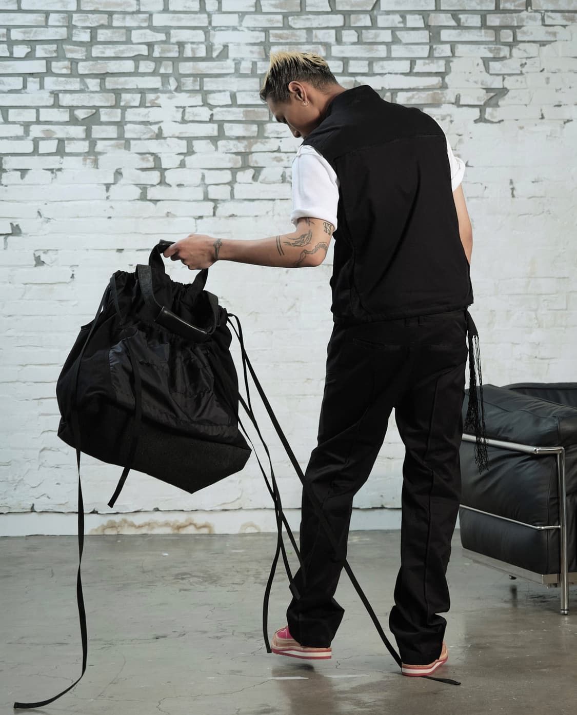 (2) 엑슬림 ep5 06 trousers 블랙 상품이미지2