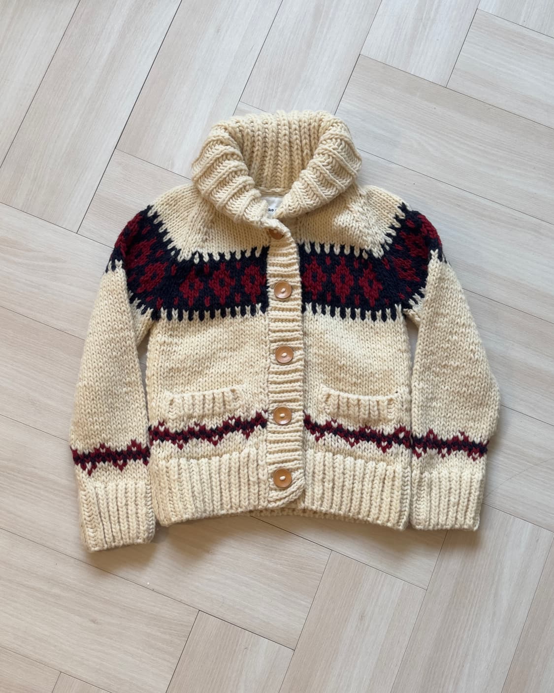 [niko and] heavy wool knit cardigan 상품이미지1