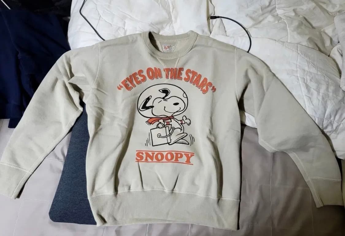 토이즈맥코이 스누피 스웻셔츠 44사이즈 상품이미지1