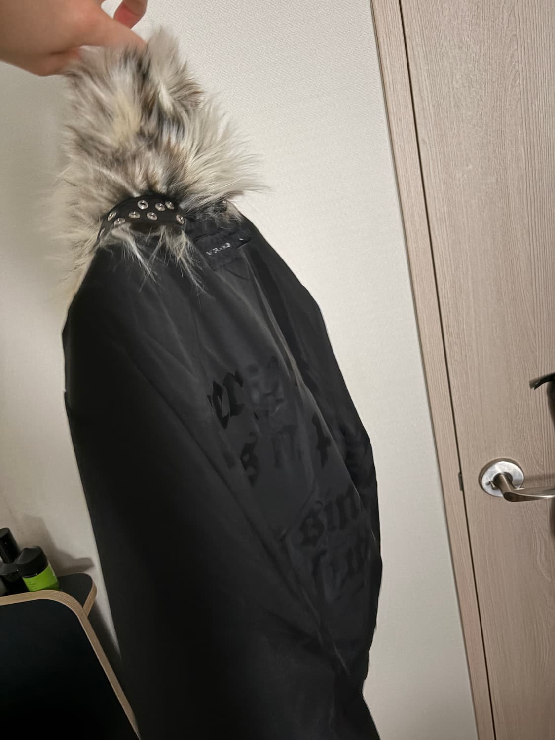 Racer worldwide snow lynw fur bomber 퍼자켓 상품이미지6