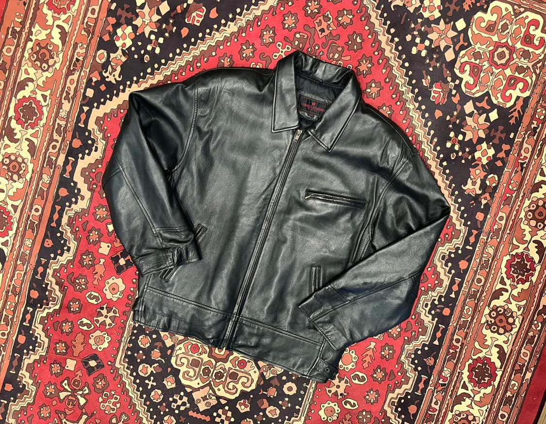 ( XL-2XL ) 스포츠가죽자켓 레더자켓 양가죽자켓 이테리양가죽 상품이미지1