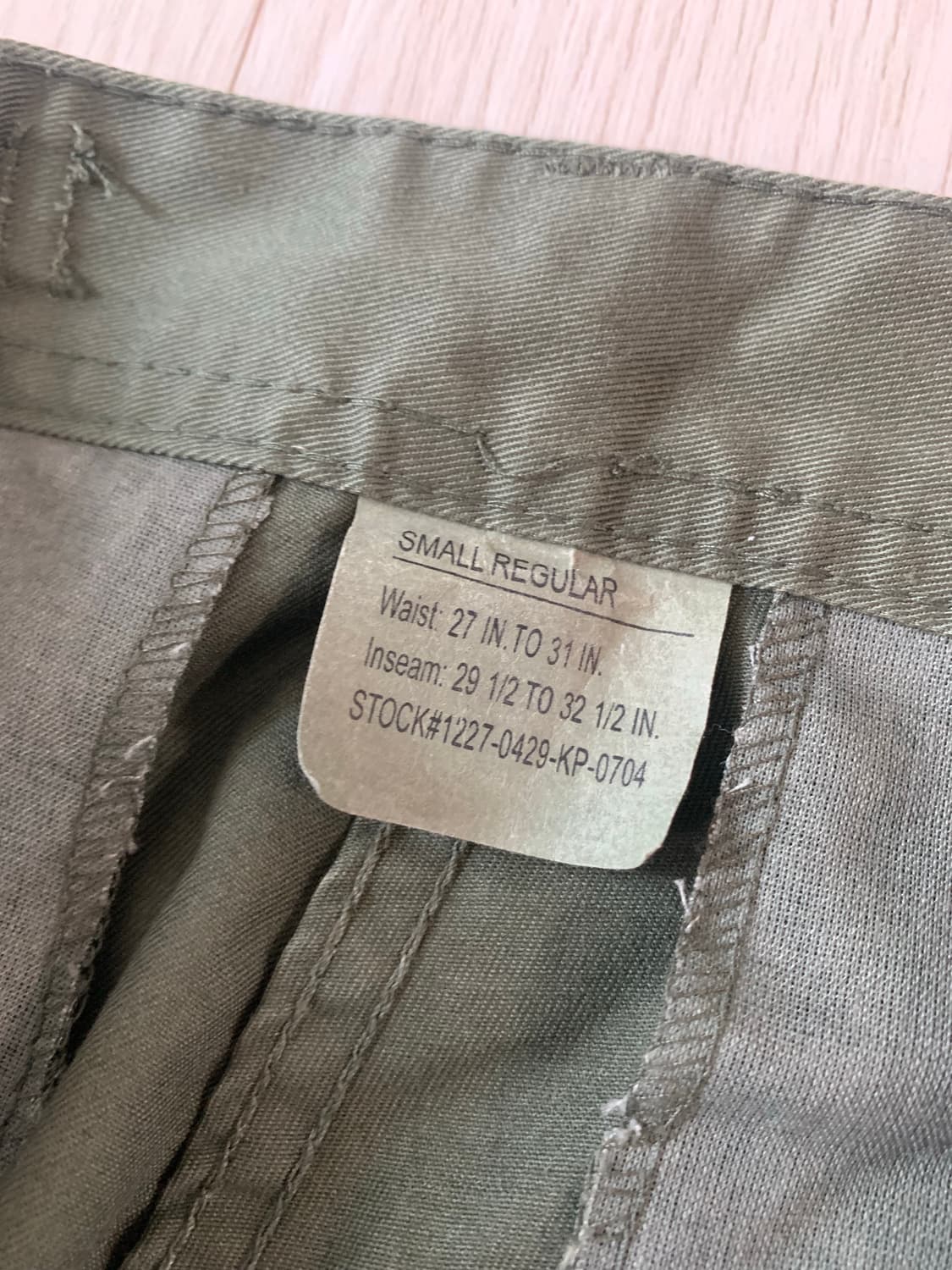 로스코사 m65 bdu 카고팬츠 S/R 상품이미지3