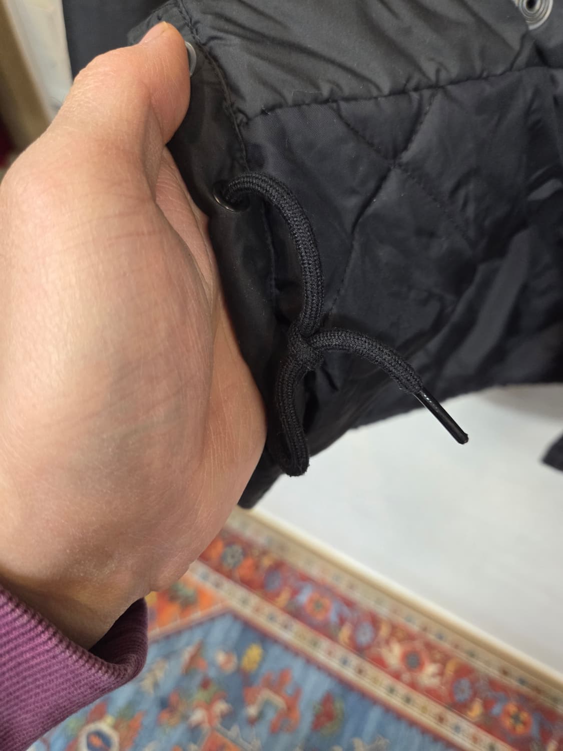 나이키 sb 쉴드 윈터 누빔 코치 자켓 m 상품이미지7