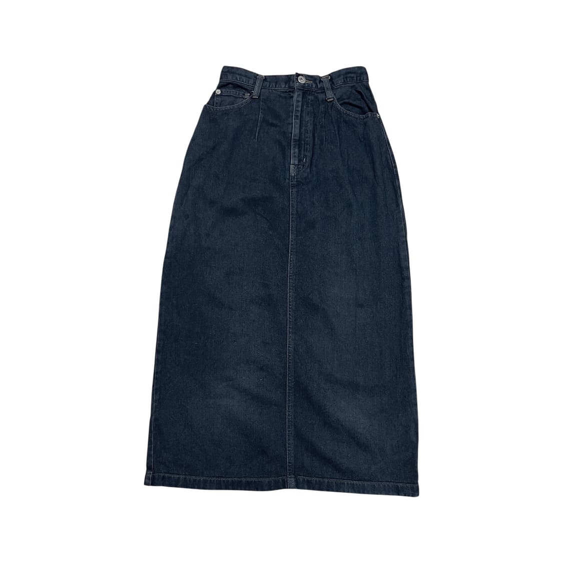 M'ELVIS, vintage denim long skirt 상품이미지2