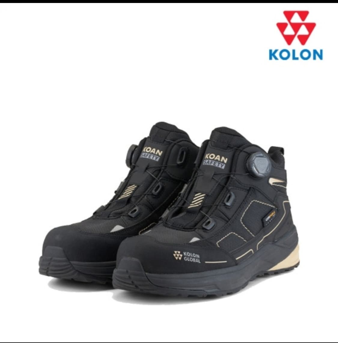 코오롱 KOAN 안전화 블랙 270mm 새상품(신형) 상품이미지1