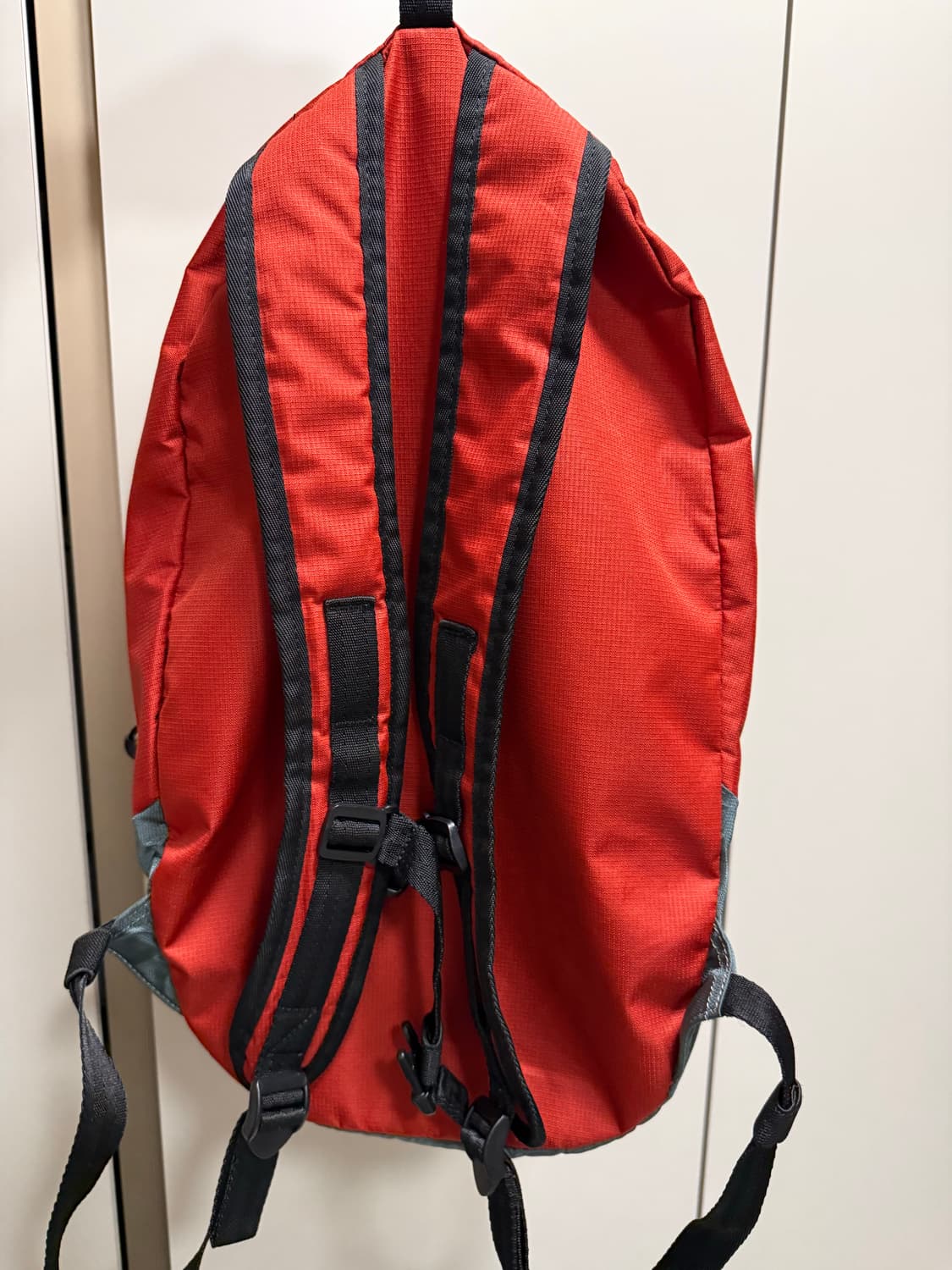 미스치프 롬버스 메쉬 백팩 레드 상품이미지2