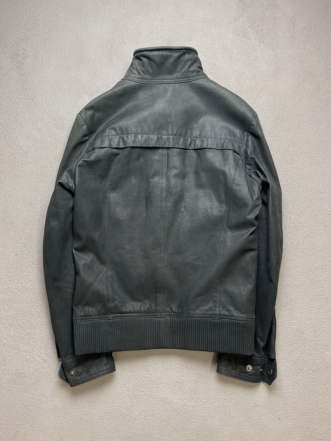 [95] 지오지아 하이넥 레더자켓 - 양가죽자켓 상품이미지2